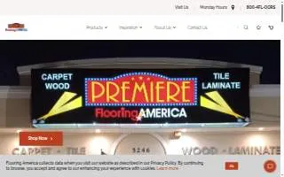 Premiere Flooring America website