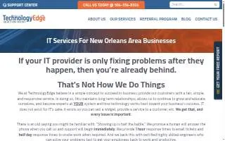 TechnologyEdge website