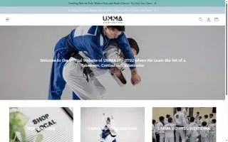 Umma Jiu-Jitsu website