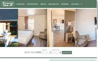 Exacta Inn Motel website