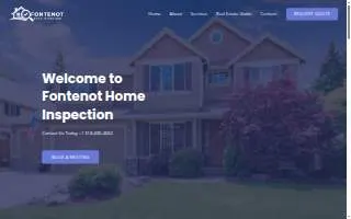 Fontenot Home Inspection website