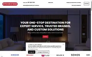 Better Home By Design of Monroe website