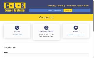 CLS Sewer Systems of Monroe