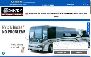 David's Mobile Detail & Wash LLC of Monroe website
