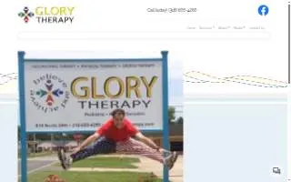 Glory Therapy website