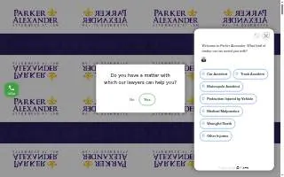 Parker Alexander website