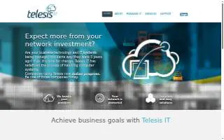 Telesis IT LLC of Monroe website