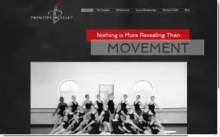 Twin City Ballet Co website