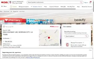CVS of Morgan City website