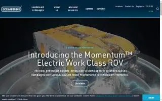 Oceaneering website