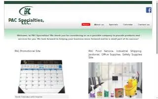 PAC Specialties, LLC website
