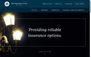 Stiel Insurance - Morgan City website