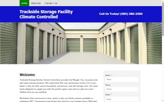 Trackside Storage Facility Climate Controlled