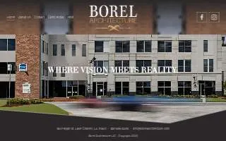 Borel Architecture LLC of Moss Bluff website
