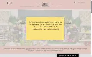 Sway Boutique & Gifts website