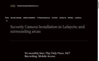 Victorian Security & Electronics LLC of Natchitoches website