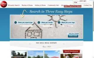 Caffery Real Estate, Inc. website
