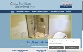 Glass Services Unlimited of New Iberia website