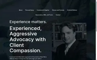 The Moity Law Firm website