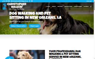 Christopher Walkin' Dog Walking & Pet Sitting