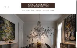 Curtis Herring Interior Design of New Orleans website
