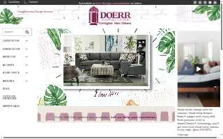 Doerr Furniture website