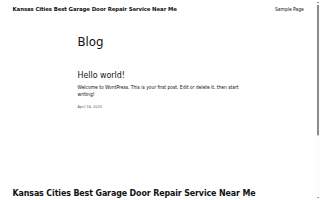 Fast Garage Door Service