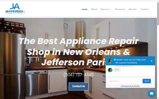 Jefferson Appliance Repair, Inc. of New Orleans