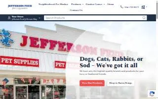 Jefferson Feed Mid-City website