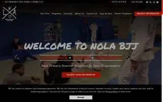 NOLA BJJ website