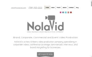 NolaVid website