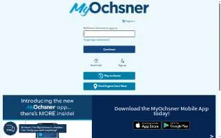 Ochsner Children’s Health Center - New Orleans website
