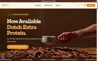 Perk Coffee & Community website