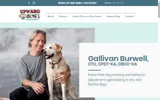 Upward Dog Training & Counseling of New Orleans website