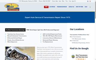 West Transmission and Total Auto Care of New Orleans