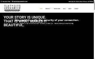 Zack Smith Photography website