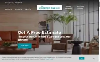 B & S Carpet One Floor & Home website
