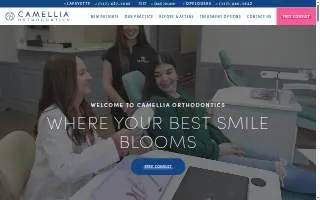 Camellia Orthodontics website