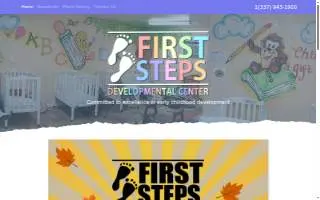First Steps Developmental Center website
