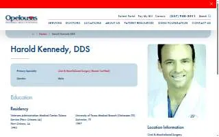 Harold D Kennedy DDS website