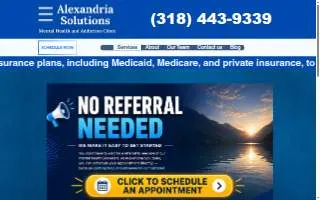 Alexandria Solutions website