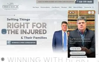 Chris J. Roy, Jr. APLC of Pineville website