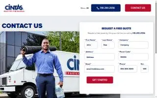 Cintas Facility Services of Pineville website