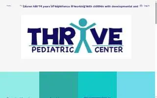 Thrive Pediatric Center of Pineville website
