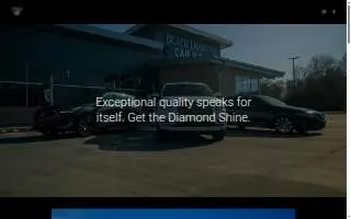 Black Diamond Car Wash website