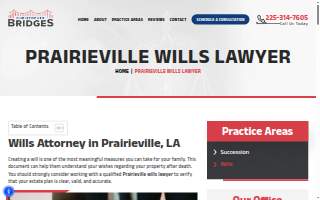 Christopher J. Bridges, Attorney at Law of Prairieville