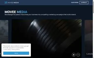 Movee Media LLC of Prairieville website