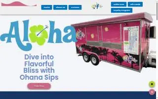 Ohana Sips website