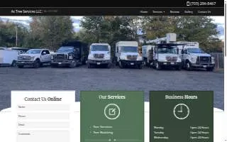 A.X. Tree Service LLC website