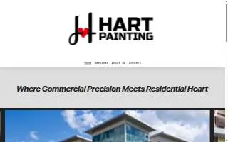 Hart Painting LLC website